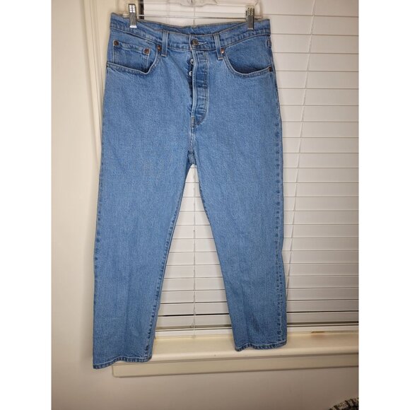 Levi's Other - Levis 501 Original Fit Button-Fly Jeans W31 L26 Light Wash